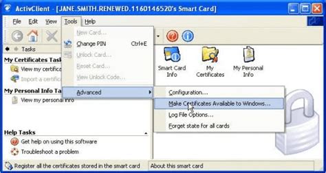 active client agent smart card|activclient usmc.